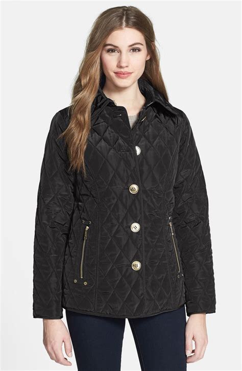 michael kors quilted jacket women